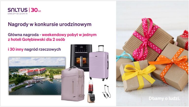 Wyniki konkursu na 30-lecie SALTUS Ubezpieczenia